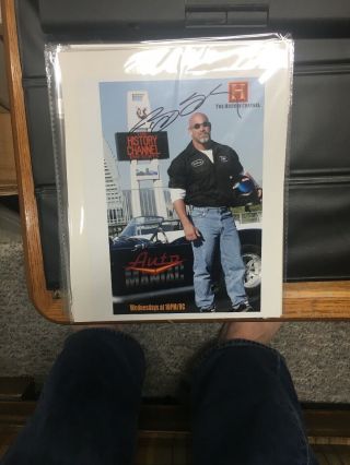 8x10 Autographed Photo Of Bill Goldberg Top Georgia Bulldog And Atlanta Falcon