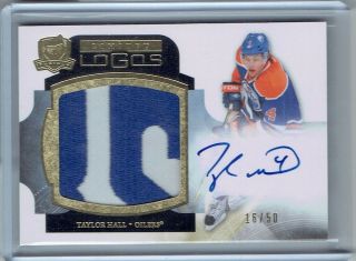 2011 - 12 The Cup Limited Logos Auto Patch Taylor Hall /50