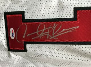 Dennis Rodman 91 Signed Bulls Jersey Autographed AUTO Sz XL PSA/DNA HOF 2