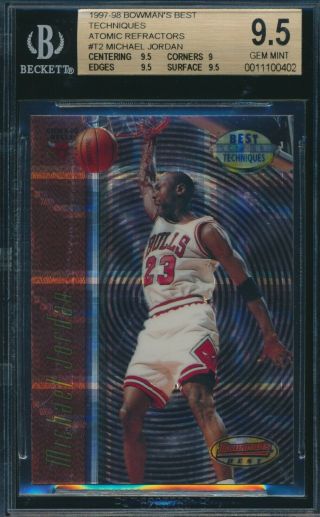 Michael Jordan 1997 - 98 Bowman 