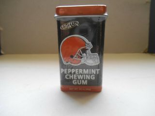 Unique Vintage Cleveland Browns Mini Chewing Gum Tin -