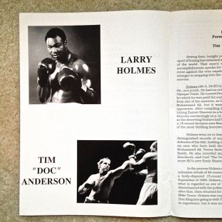 Larry Holmes - Tim 