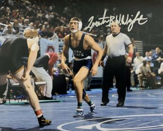 Quentin Wright Hand Signed 8x10 Photo Penn State National Champion Authentic