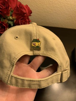2005 Masters Golf Hat Signed By Phil Mickelson 3