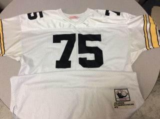 Mitchell & Ness Pittsburgh Steelers Joe Greene 75 Throwback Jersey Mens Size 56