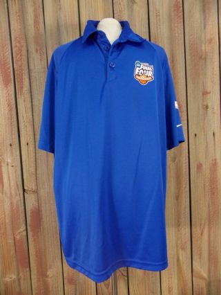 Ncaa Basketball Polo Shirt 2010 Final Four Indianapolis Nike Fit Dry Men 