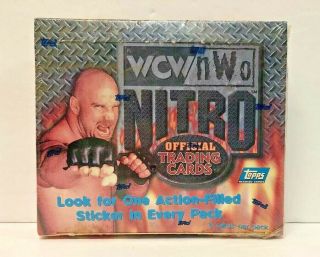 Vintage 1999 Topps Wcw Nwo Nitro Wrestling Trading Cards