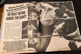 1989 Pro Wrestling Illustrated RIC FLAIR POSTER DUSTY RHODES ULTIMATE WARRIOR 4