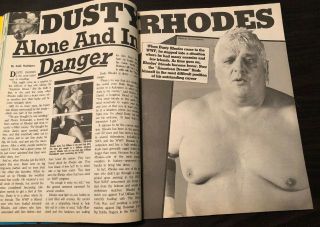 1989 Pro Wrestling Illustrated RIC FLAIR POSTER DUSTY RHODES ULTIMATE WARRIOR 5
