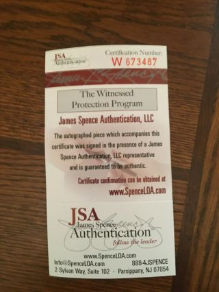 wilber marshall signed jersey chicago bears jsa certified autographed auto 4