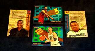 1994 - 95 HOOPS DRAFT ELEVEN CARD SET GLOSSY FINISH/ GOOD LOOKING CARDS 2