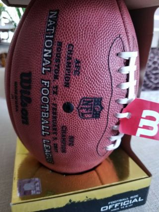 NFL authentic game ball official still in pack 2