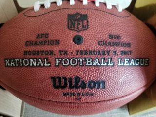 NFL authentic game ball official still in pack 3