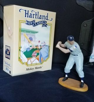 2003 Hartland Classics Mickey Mantle Figurine,  No Bat