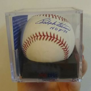 Ralph Kiner Pittsburgh Pirates Autographed Baseball PSA/DNA 3