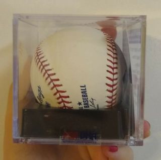 Ralph Kiner Pittsburgh Pirates Autographed Baseball PSA/DNA 5