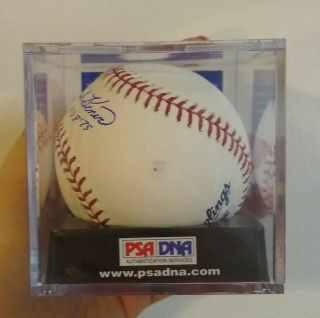 Ralph Kiner Pittsburgh Pirates Autographed Baseball PSA/DNA 6