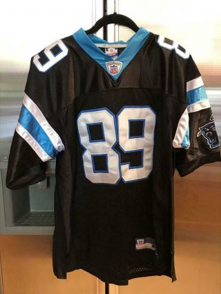 Nfl Carolina Panthers Steve Smith 89 Stitched Authentic Reebok Jersey Size 48