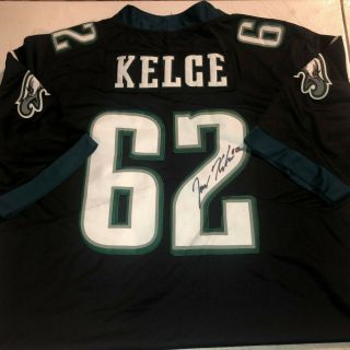 Jason Kelce Signed Autographed Philadelphia Eagles Jersey