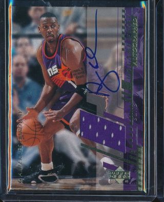 2000 - 01 Upper Deck Ud Game Jersey Autograph Auto Anfernee Penny Hardaway