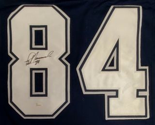 Jay Novacek Autographed Signed Jersey Dallas Cowboys Thanksgiving JSA 2