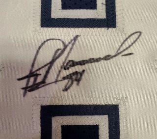Jay Novacek Autographed Signed Jersey Dallas Cowboys Thanksgiving JSA 3