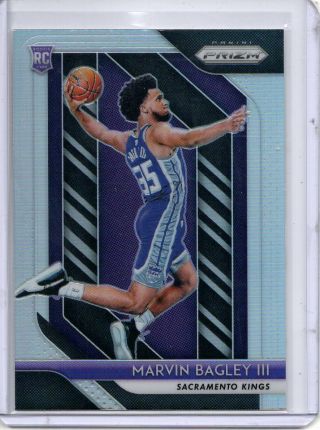 Marvin Bagley Iii Rc 2018 - 19 Panini Prizm Silver Prizms Parallel Rookie Sp Kings