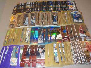 Huge 2500 Ct.  Box Of Baseball Cards W/ Prizm,  Bowman,  Chrome K35