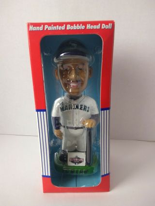 Hand Painted Bobble Head Doll Ichiro All Star Game 2001 Seattle - Mariners