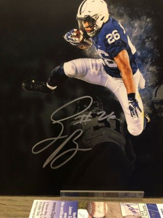 Signed/Autographed Saquon Barkley 8x10 Penn State JSA York Giants Rookie 2