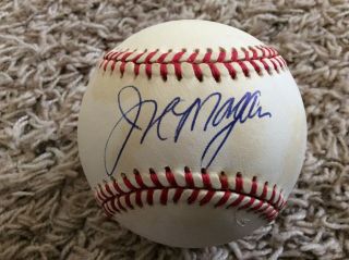 Joe Morgan Official Signed Baseball Authentic Auto Autograph Reds Astros Giants