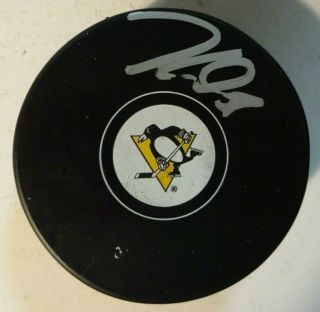 Autographed Jake Guentzel Signed Pittsburgh Penguins Nhl Hockey Puck