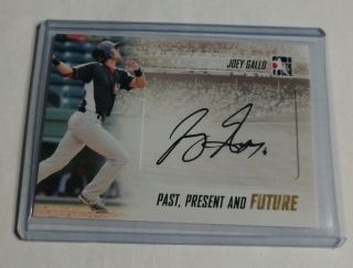 R12,  185 - Joey Gallo - 2013 Itg Past Present Future - Rookie Autograph - Rangers