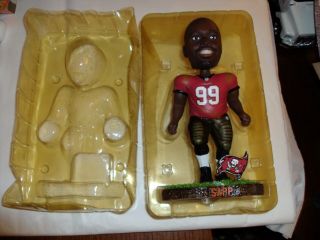 Warren Sapp Forever Collectibles Legends Of " The Field " Bobble Head Orig Box