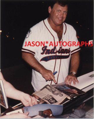 JERRY THE KING LAWLER AUTOGRAPHED SIGNED PICTURE PHOTO EXACT PROOF ORIG.  WWF WWE 2