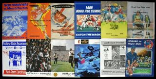 1962 - 1989 All Afro American College Teams Howard Univ.  Football Programs (20)