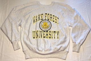 Wake Forest University The Cotton Exchange Sweatshirt Sz Xxl