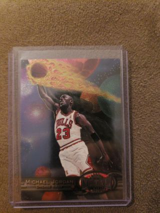 1997 - 98 Michael Jordan Metal Universe 23 Skybox Chicago Bulls