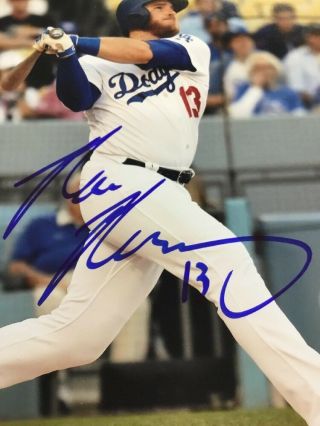 MAX MUNCY DODGERS STAR SIGNED AUTOGRAPHED 11X14 PHOTO PSA / DNA 3