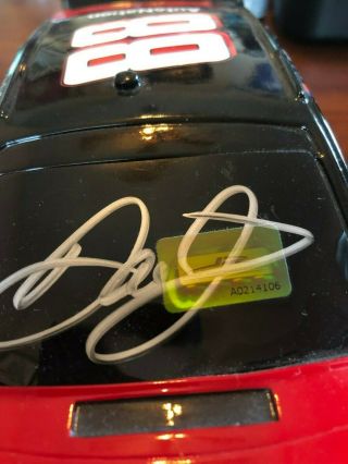 1:18 Scale Dale Earnhardt Jr.  Autographed Last Ride Axalta 88 Car Sculpture 3