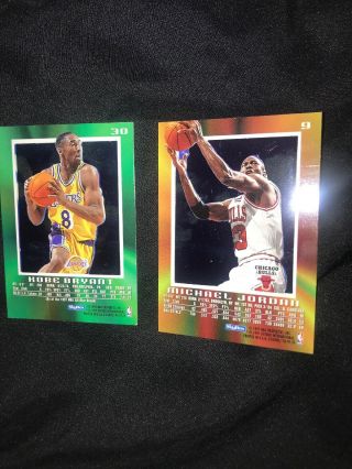 Michael Jordan And Kobe Bryant (Rookie Card) 96 - 97 Ex2000 2