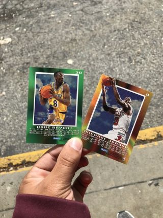 Michael Jordan And Kobe Bryant (Rookie Card) 96 - 97 Ex2000 3