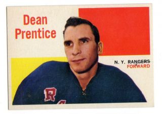 1x Dean Prentice 1960 61 Topps 37 Nrmt / Nmmt Rangers
