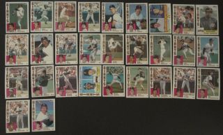 1984 Topps San Francisco Giants Team Set Of 29 Baseball Cards