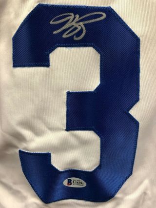 MIke Piazza NY Mets 31 Signed Jersey AUTO Sz XL Beckett BAS Witnessed HOF 2