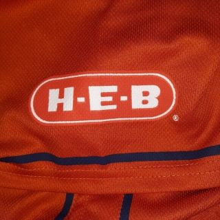 Houston Astros Carlos Correa Orange HEB Baseball Jersey Adult XL 3