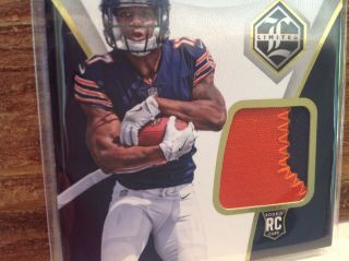 2018 Limted Football Anthony Miller Rc Auto 2 Color Patch 22/299 2