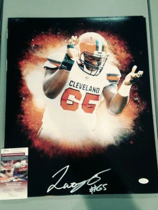 Larry Ogunjobi Cleveland Browns Autograph Signed Photo Jsa