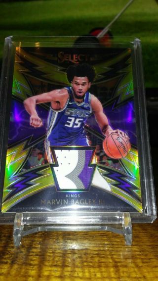 Marvin Bagley Iii Gold Patch Rc 9/10 18/19 Select 