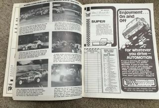 1976 Orange County Fair Speedway The Hard Clay Racing Program Tighe Scott 2